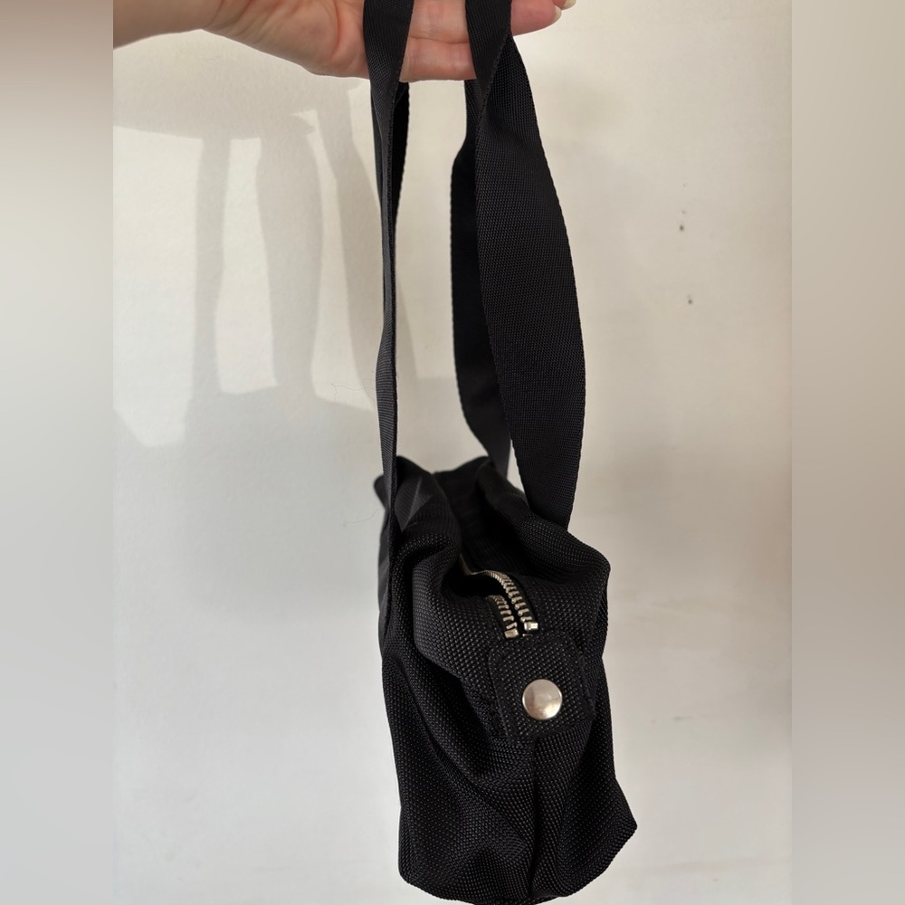 Missoni Sport Nylon Black Sporty Streetwear Vintage Mini Duffel Shoulder Bag View 4